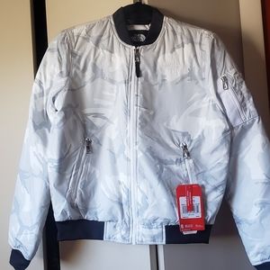 The North Face Barstol Camo Bomber Jacket